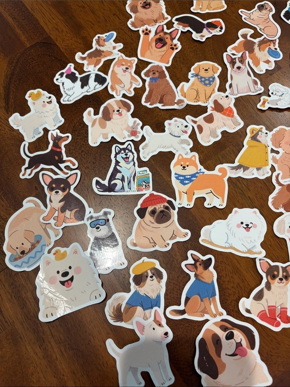 Multicolor Dog Sticker Assortment QTY 54 - Picture 2 of 4